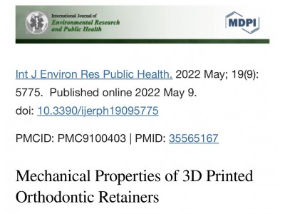 Механічні властивості 3D-надрукованих ортодонтичних ретейнерів Механічні властивості 3D-надрукованих ортодонтичних ретейнерів