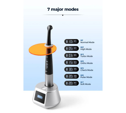 Бездротова лампа фотополімеризації AZDENT