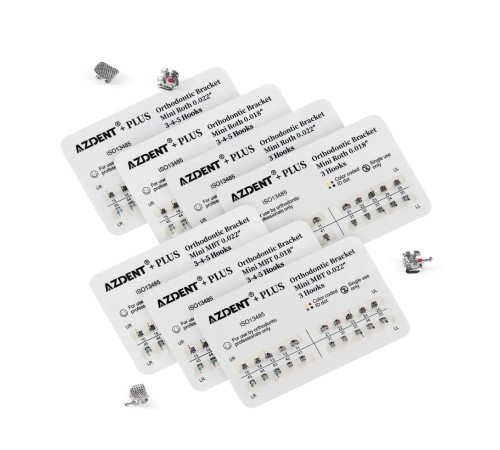 Брекети металеві лігатурні Azdent
